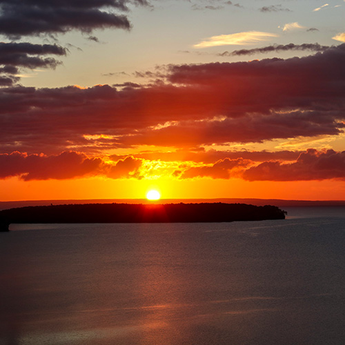 Adventure Canada - Abenteuer Kanada -Rolf Bouman - Nova Scotia - Kanada - Sonnenaufgang Bras d´Or Lake